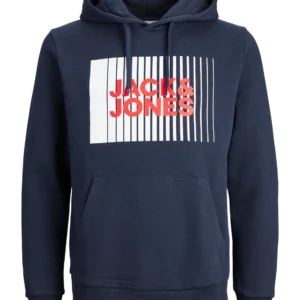 JACK & JONES Muški duks 12233599, Teget