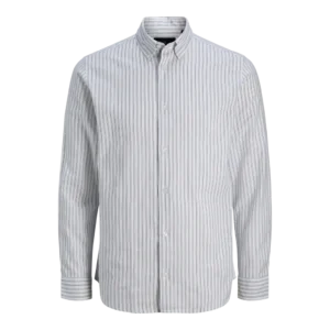 JACK & JONES Muška košulja 12270043, Belo-siva