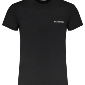 TRUSSARDI Muška majica TRU1MTS02_NEBLACK, Crna