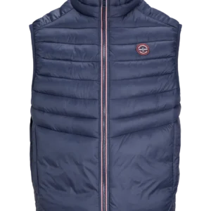 JACK & JONES Muški prsluk 12258457, Teget