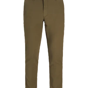 JACK & JONES Muške pantalone 12206198, Maslinaste