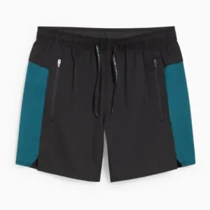 C&A Muški sportski šorts, Active, Quick-Dry, Crni