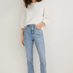 C&A Ženske farmerke, Slim Fit, Teksas, Svetloplave