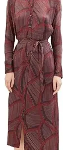 Tom Tailor 1037934 Ženska haljina, Bordo
