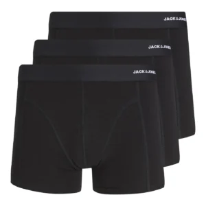 JACK & JONES Muške bokserice 12198852, 3 komada, Crne