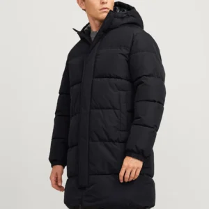 JACK & JONES Muška jakna 12256980, Puffer, Crna