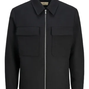 JACK & JONES Muška jakna 12259393, Crna