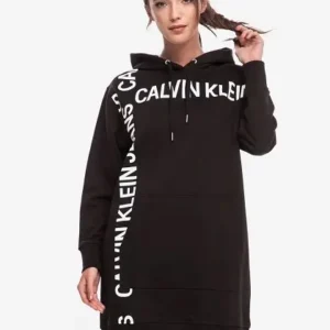 CALVIN KLEIN Ženska duks/haljina crna