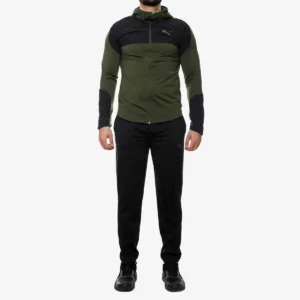 PUMA Muška komplet trenerka Mix Evostripe 670622-70 maslinasta