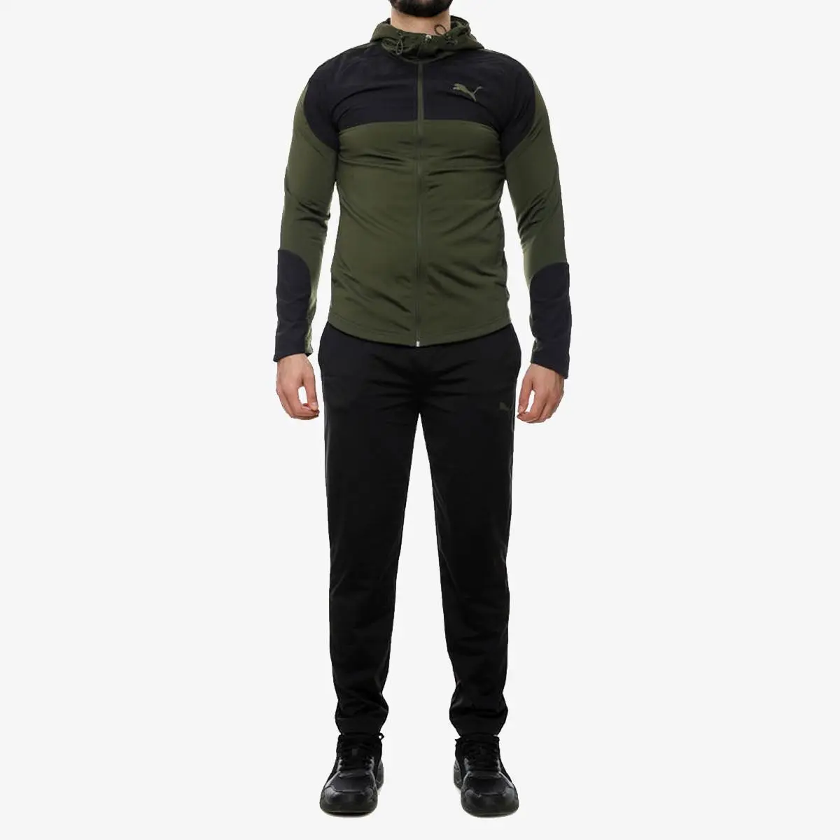 PUMA Muška komplet trenerka Mix Evostripe 670622-70 maslinasta