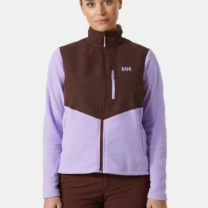 HELLY HANSEN Ženski polar Daybreaker Block braon-ljubičasti