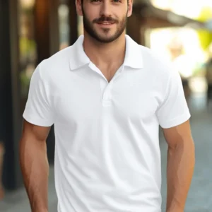 Trendyol Muška polo majica, Bela
