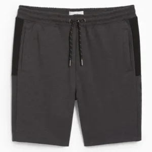 C&A Muški šorts, Casual, Kratak, Regular Fit, Tamnosivi
