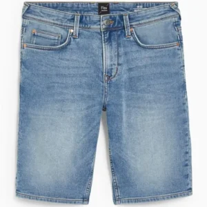 C&A Muške bermude, Regular fit, Svetloplave